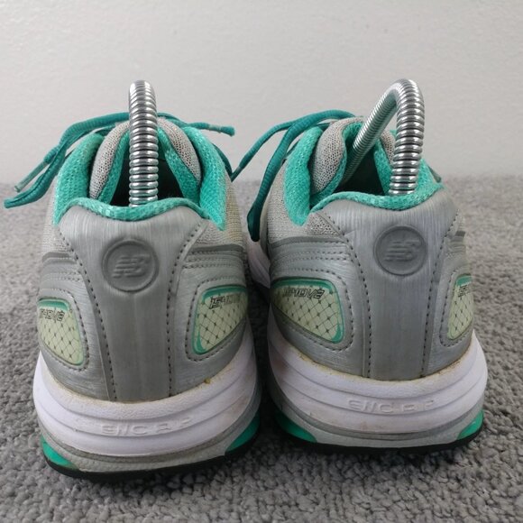New Balance 1540 V2 Womens Size 8.5 WIDE Shoes Gray Teal Lace Up Athletic USA - Picture 9 of 12
